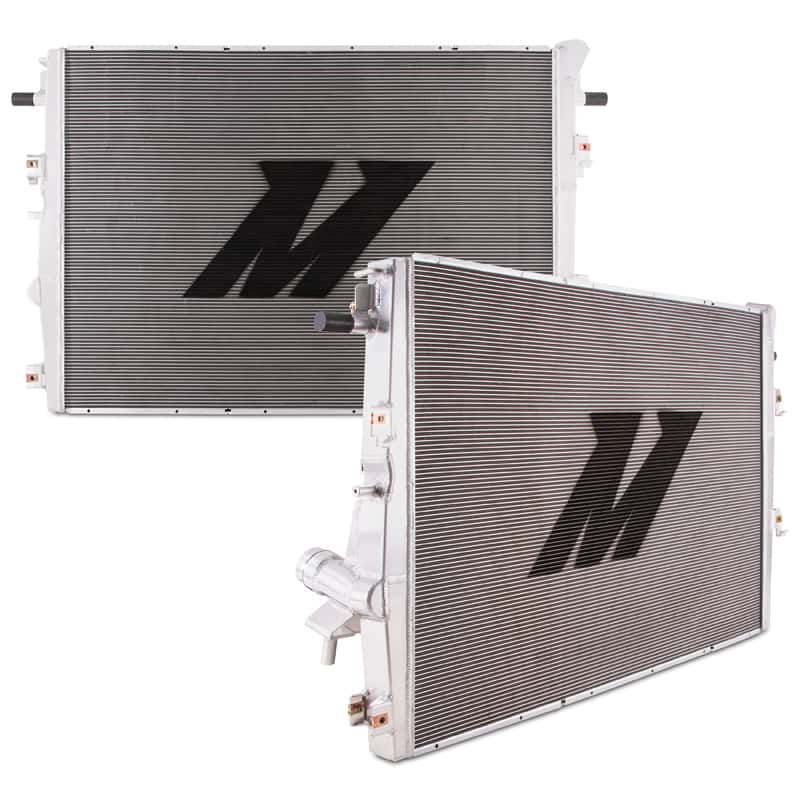 Mishimoto — Mishimoto 2017+ Ford 6.7L Powerstroke Aluminum Primary Radiator - view 1