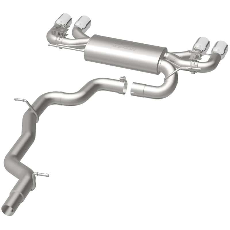 Magnaflow — MagnaFlow Sys C/B 2015-2017 Volkswagen Golf R 3in Polished SS Quad Tip Split Rear Exit
Cat-Back - view 28