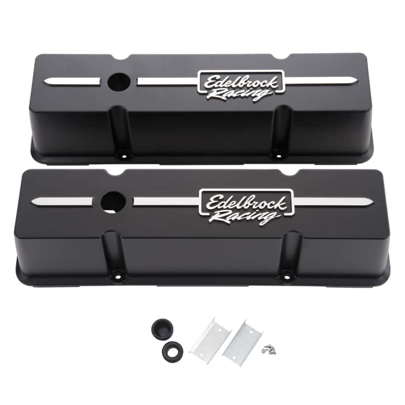 Edelbrock — Edelbrock Valve Cover Racing Series Chevrolet 1959-1986 262-400 CI V8 Tall Black
ELITE - view 2