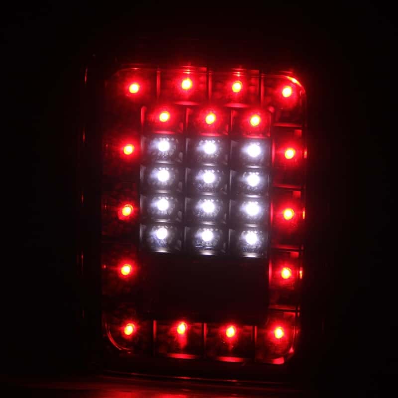 ANZO — ANZO 2007-2015 Jeep Wrangler LED Taillights Smoke
TailLightSet - view 6