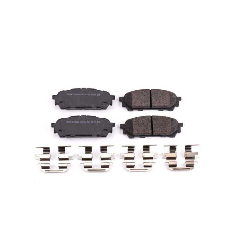 PowerStop — Power Stop 05-06 Saab 9-2X Rear Z17 Evolution Ceramic Brake Pads w/Hardware
Z17 Brake Pads - view 1