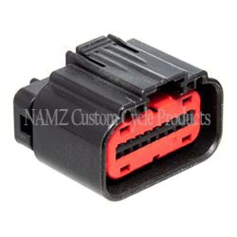 NAMZ — NAMZ 12-20 V-Twin FX Models AMP 18-Position Female Connector Kit w/Terminals (HD 72664-12) - view 2