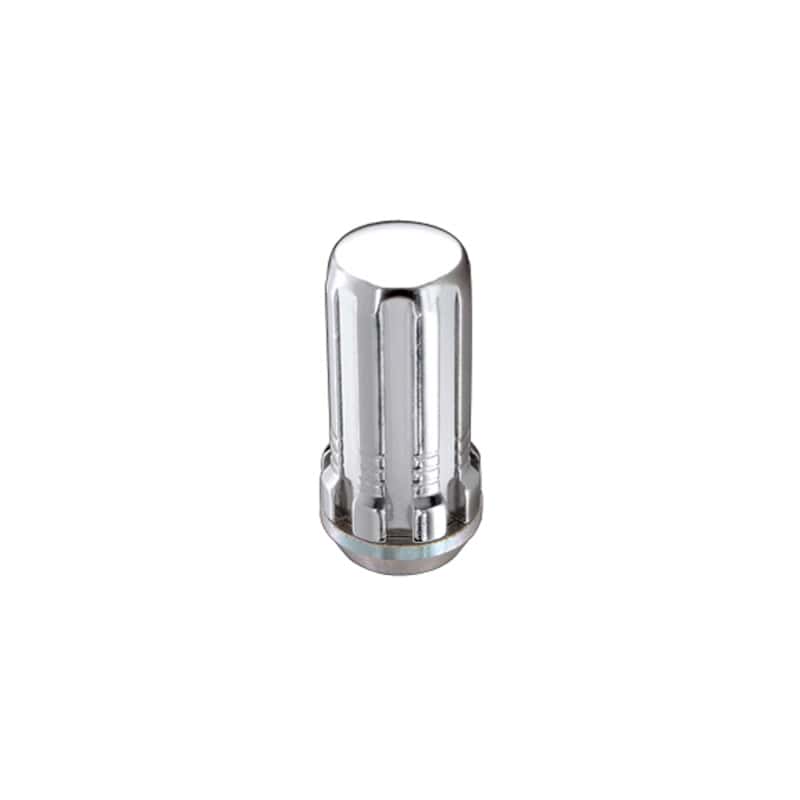 McGard — McGard SplineDrive Lug Nut (Cone Seat) 1/2-20 / 1.60in. Length (4-Pack) - Chrome (Req. Tool) - view 4