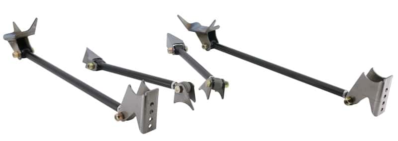 Ridetech — Ridetech Universal Weld-in Triangulated 4 Link Kit Black Powdercoated
Tri Link Black - view 1