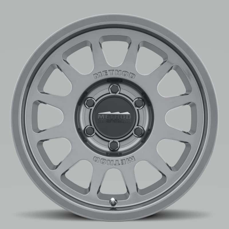 Method Wheels — Method MR703 17x8.5 0mm Offset 6x5.5 106.25mm CB Gloss Titanium Wheel - view 1
