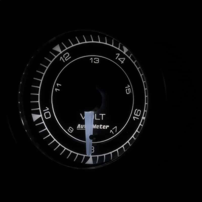 AutoMeter — Autometer Chrono 2-1/16in 18V Voltmeter Gauge
2" VOLTMETR 18V S CH - view 5