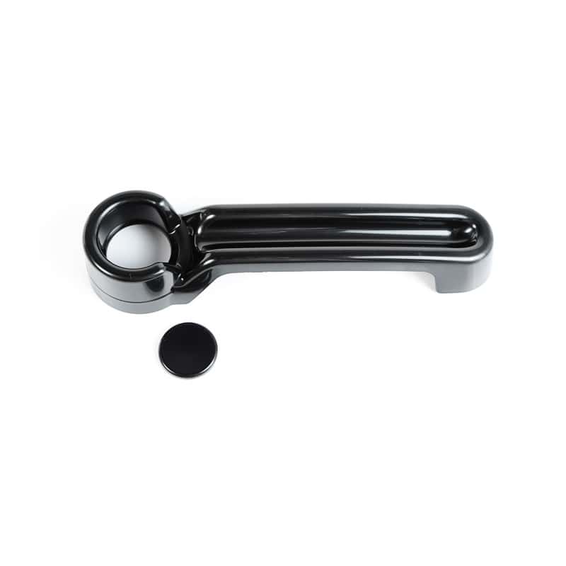 Rugged Ridge — Rugged Ridge Door Handle Cover Black Paintable 07-18 Jeep Wrangler JK
DoorHandleCvr - view 3