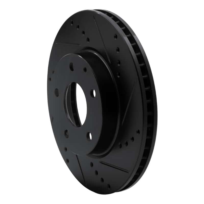 R1 Concepts — R1 14-24 Mazda CX-3 Front Right Drilled & Slotted Black Brake Rotor
R1 Brake Rotor Drill - view 2