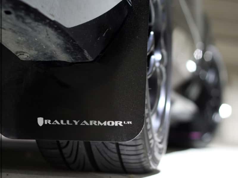 Rally Armor — Rally Armor 12-16 Subaru Impreza 4D/5D Black UR Mud Flap w/White Logo
Mud Flap - view 2
