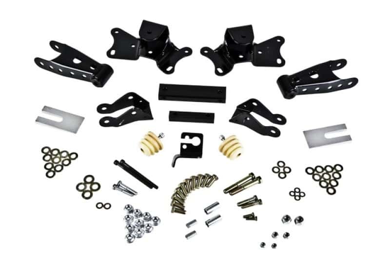 Belltech — Belltech SHACKLE AND HANGER KIT 97-00 C-2500/3500 4inch Dually
SHACKLE & HANGER KIT - view 2