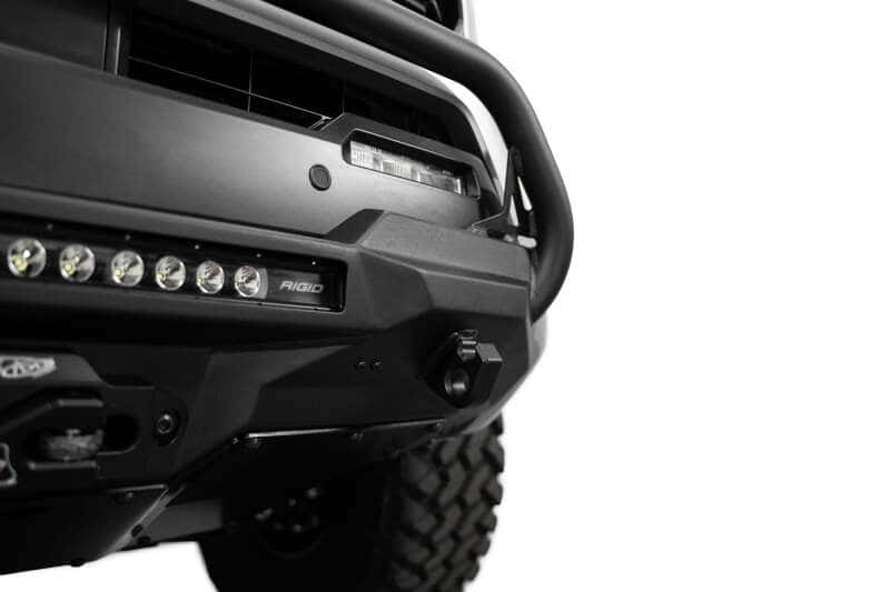 Addictive Desert Designs — Addictive Desert Designs2024+ Toyota Tacoma Stealth Center Mount Winch Front Bumper w/ Top Hoop
Bumper- Front - view 18