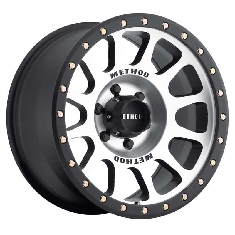 Method Wheels — Method MR305 NV 18x9 0mm Offset 6x5.5 108mm CB Machined/Black Street Loc Wheel - view 1