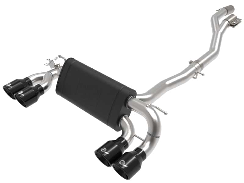 aFe — aFe MACHForce XP Exhausts Cat-Back SS 19-21 BMW M2 Competition L6-3.0L w/Black Tips
Cat-Back Exhaust - view 1