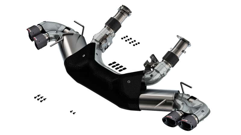 Borla — Borla 20-24 Chevy Corvette 6.2L V8 AT w/o NPP 3in S-Type Catback Exhaust - Carbon Fiber Tips
Cat-Back System - view 1