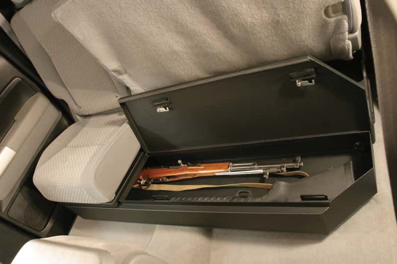 Tuffy Products — Tuffy 07-21 Toyota Tundra Double Cab Underseat Lockbox W/ Keyed Lock
Lockbox - view 6
