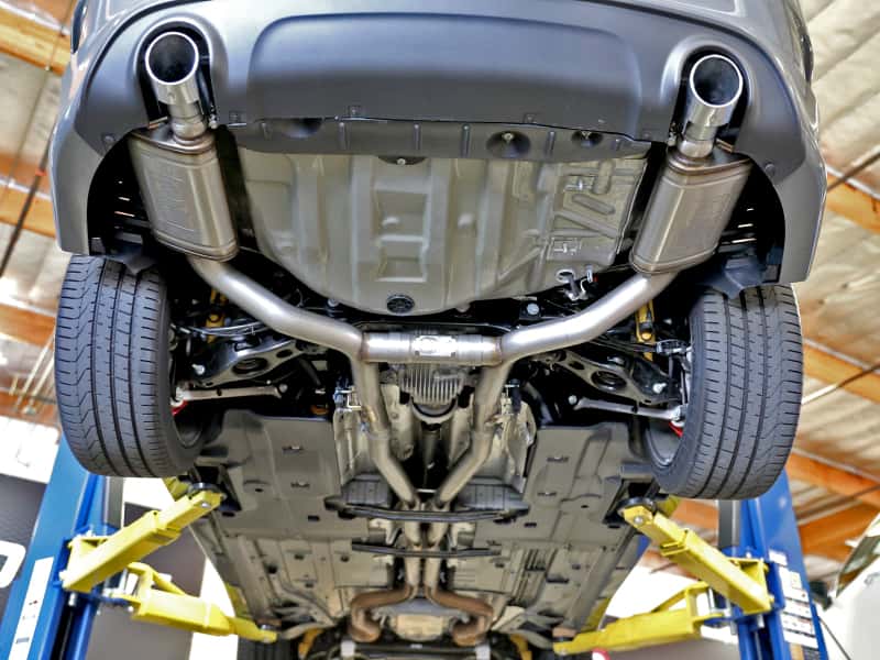 aFe — aFe MACH Force-Xp 3in 304 SS Cat-Back Exhaust 15-20 Dodge Charger Hellcat V8-6.2L (sc) / 392 V8-6.4L
Cat-Back Exhaust - view 5