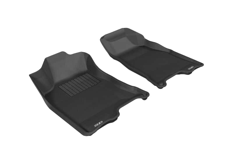 3D MAXpider — 3D MAXpider 2004-2012 Chevrolet/GMC Colorado/Canyon Crew Cab Kagu 1st Row Floormat - Black
Floor Mat Set - view 1