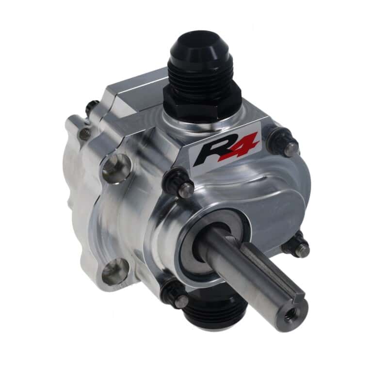 Peterson Fluid Systems — Peterson Fluid Systems R4 1-Stage Oil Pump - Left Side Mount - Rear Drive
R4 Oil Pump 1 Stage - view 1