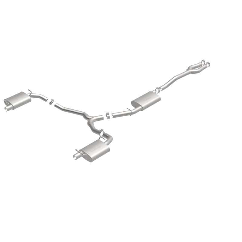 Magnaflow — MagnaFlow Cat-Back SS Dual Split Rear Exit 2015 Dodge Charger/Chrysler 300C 3.6L V6 (Uses OEM Tips)
Cat-Back - view 4