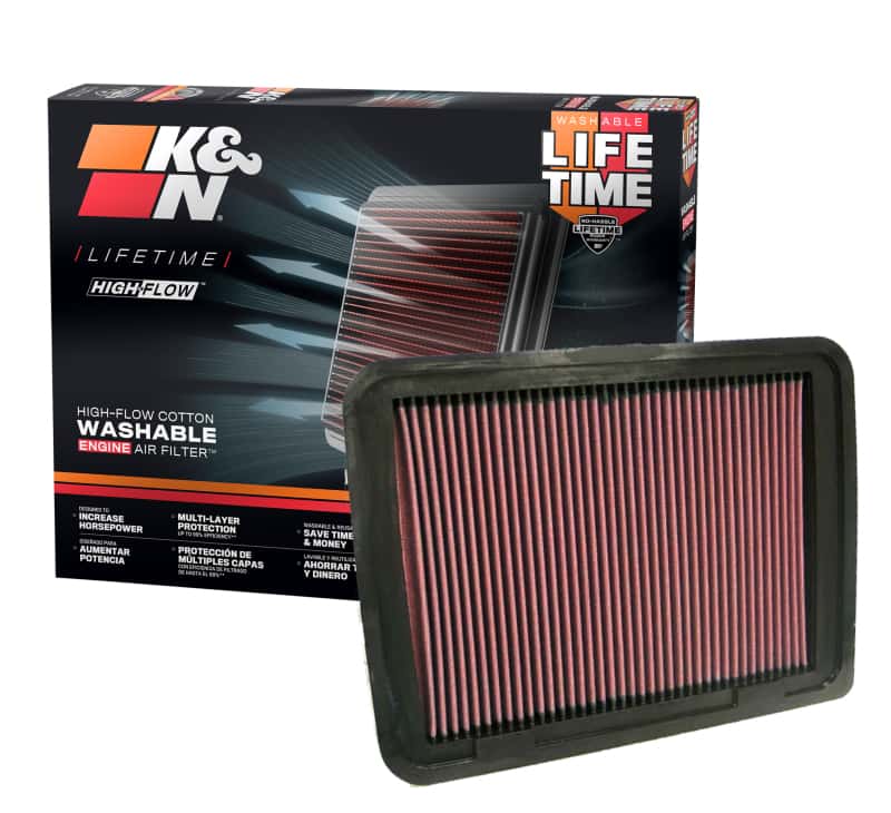 K&N Engineering — K&N Replacement Air Filter TOYOTA TACOMA 2.7L-L4; 2005-2010
Replacement Air Filt
Air Filter - view 7