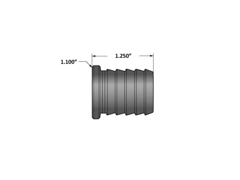 Fleece Performance — Fleece Performance Universal 7/8in Billet Aluminum Block Off Plug
Threaded Plug - view 5