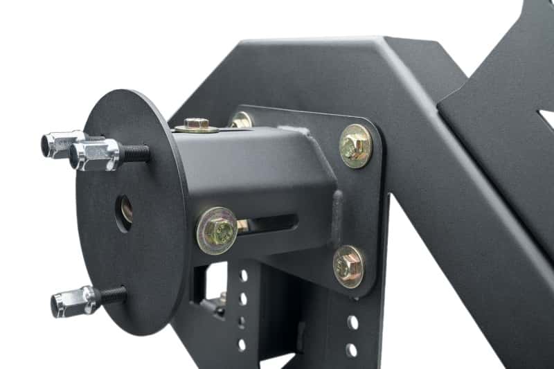 Rugged Ridge — Rugged Ridge 07-18 Jeep Wrangler (JK/JKU) XOR Rear Bumper w/Swing Out Tire Carrier - Tex. Blk
OFFROAD_BUMPERS
Bumper - view 4