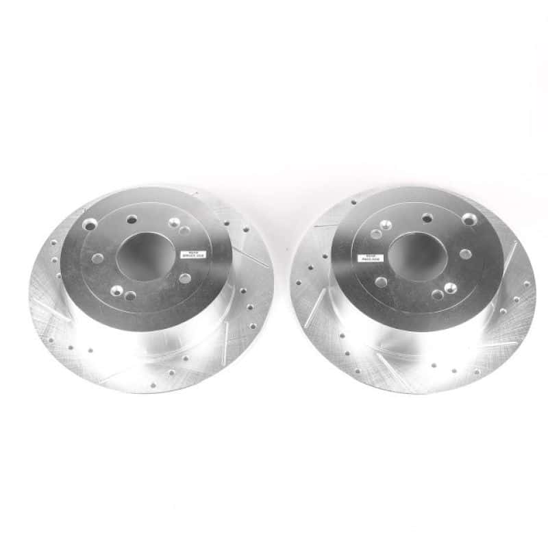 PowerStop — Power Stop 07-09 Hyundai Santa Fe Rear Evolution Drilled & Slotted Rotors - Pair
PowerStop XPR - view 1
