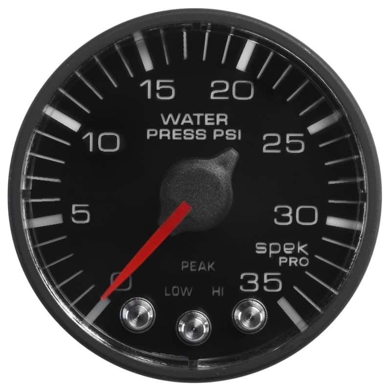 AutoMeter — Autometer Spek-Pro 52.4mm 0-35 PSI Digital Stepper Motor Water Pressure Gauge
GA 2" WP 35 BFB SPEK - view 9