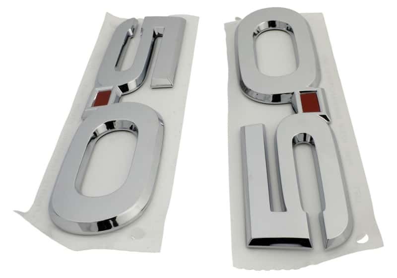 Ford Racing — Ford Racing 15-17 Ford Mustang 5.0L Fender Emblem Chrome - view 11