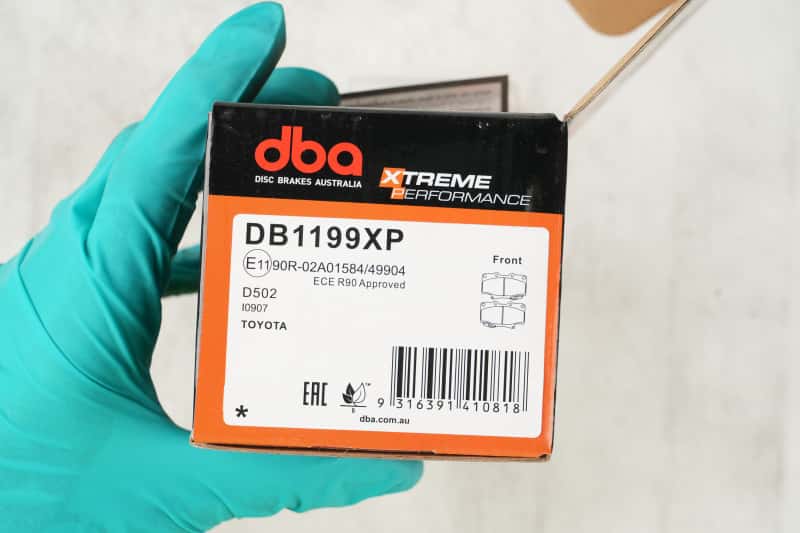 DBA — DBA 91-96 Toyota Land Cruiser XP650 Front Brake Pads
Brake Pad - view 3