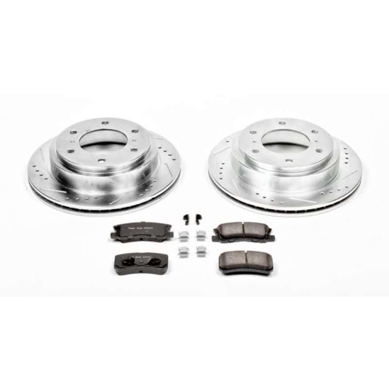 PowerStop — Power Stop 01-06 Mitsubishi Montero Rear Z23 Evolution Sport Brake Kit - view 1