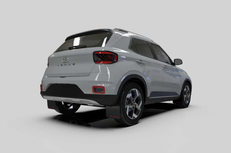 Rally Armor — Rally Armor 20-26 Hyundai Venue Black Mud Flap Blue Logo
Mud Flap - view 3