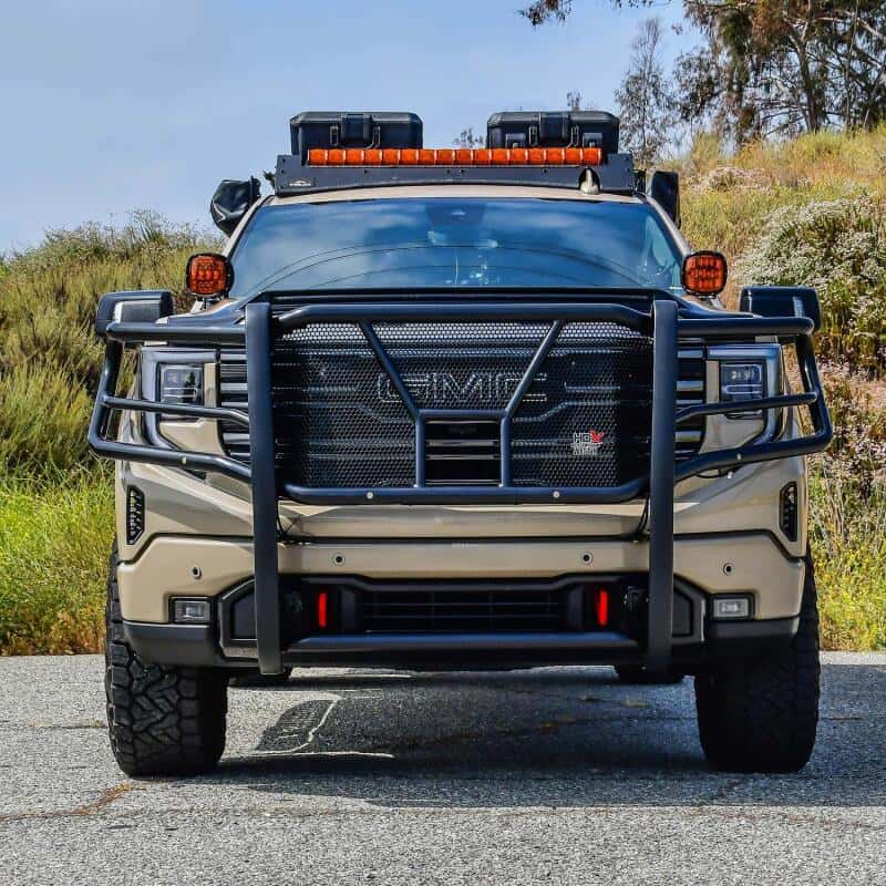 Westin — Westin 22-25 GMC Sierra 1500 (Excl. Old Body) HD Grille Guard - Black
Grille Guard - view 5