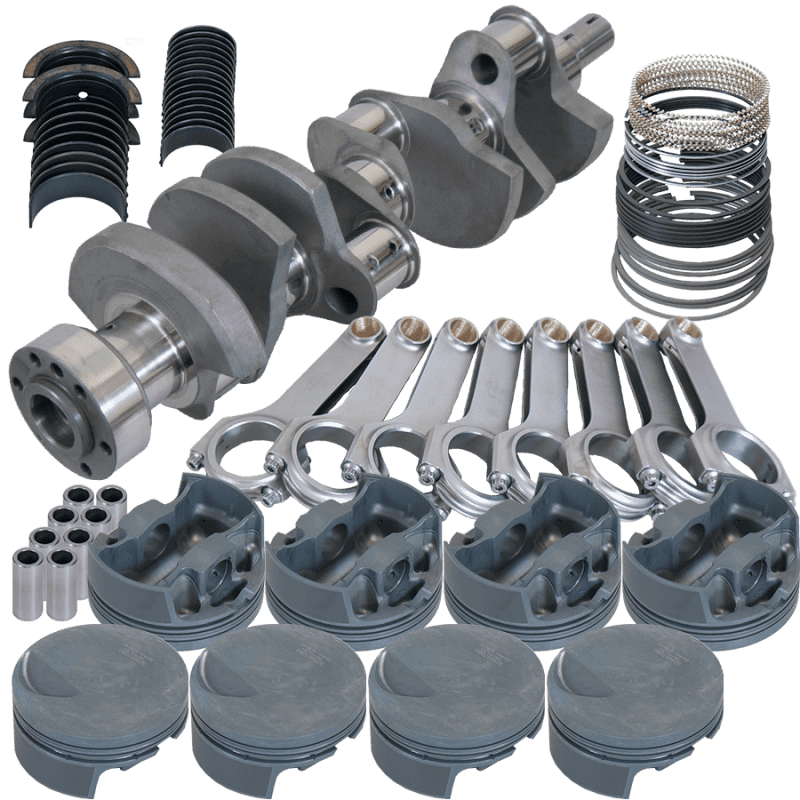 Eagle — Eagle Chevy 502 4.250in Crank 6.385in H-Beam -3cc Flat Top 4.560in Pistons Rotating Assembly
Competition Assembly - view 1