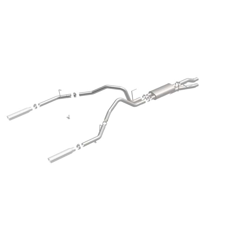 Magnaflow — MagnaFlow SYS C/B 09 F-150 EC-CC/SB dual splt
Cat-Back - view 4