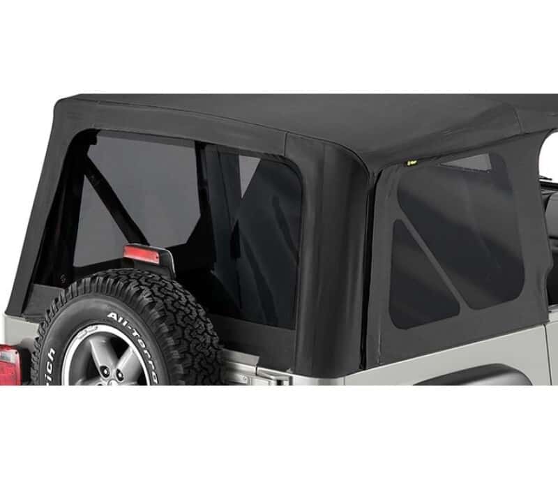Bestop — Bestop 97-02 Jeep Wrangler TJ Window Set (Black Diamond)
Window Set - view 1