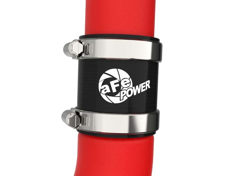 aFe — AFE 19-22 Hyundai Veloster N BladeRunner Aluminum Hot & Cold Charge Pipe Kit - Red
Charge Pipe Kit - view 5