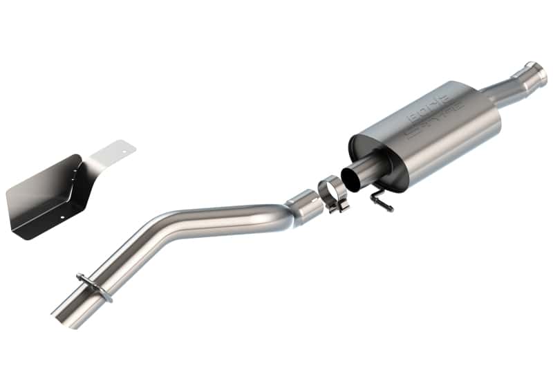 Borla — Borla 18-21 Jeep Wrangler JL 2.0L 2DR Climber 2.75in Turn Down Tip S-Type Cat-Back Exhaust
Cat-Back System - view 1