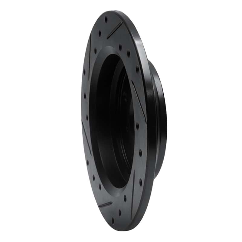 R1 Concepts — R1 86-96 Acura Legend Rear Right Drilled & Slotted Black Brake Rotor
R1 Brake Rotor Drill - view 4