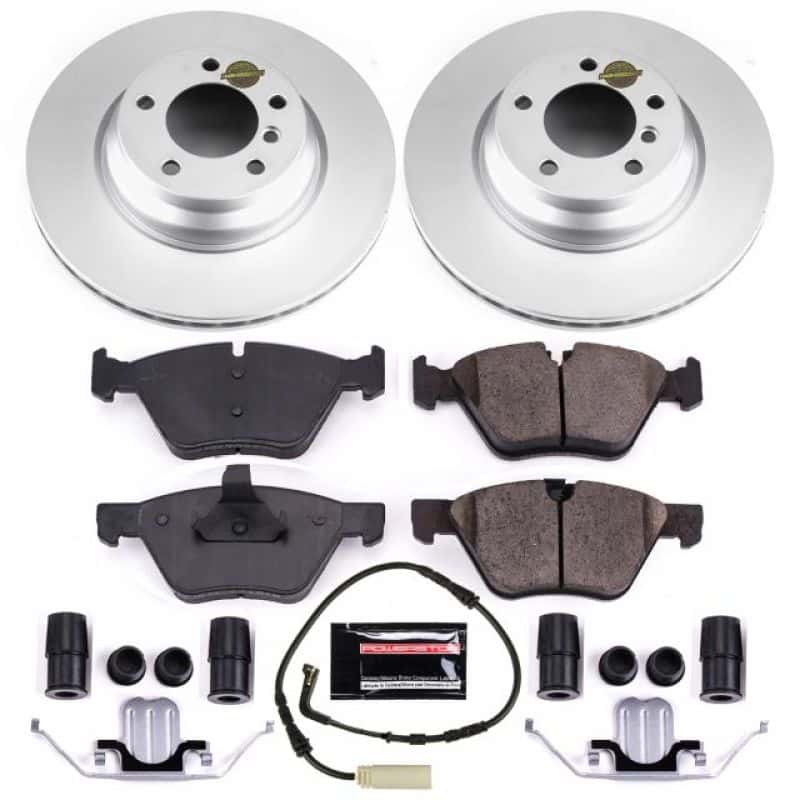 PowerStop — Power Stop 2006 BMW 330i Front Z23 Evolution Sport Coated Brake Kit - view 1