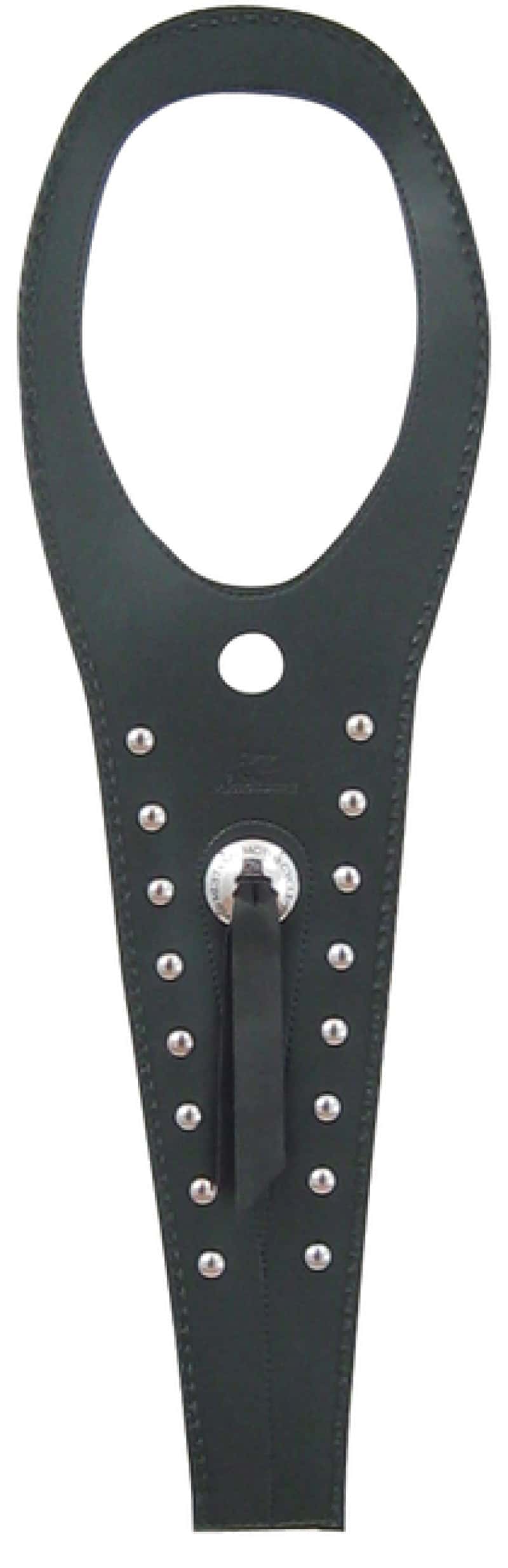 Mustang Motorcycle — Mustang 98-11 Yamaha V-Star 650 Custom, Classic Tank Bib w/Studs - Black - view 1