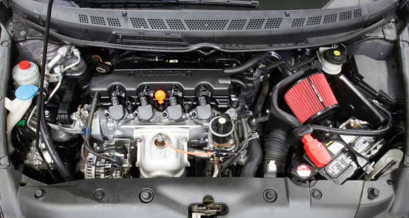 Spectre — Spectre 06-11 Honda Civic L4-1.8L F/I Air Intake Kit
Spectre Air Intake K
Air Intake System - view 4