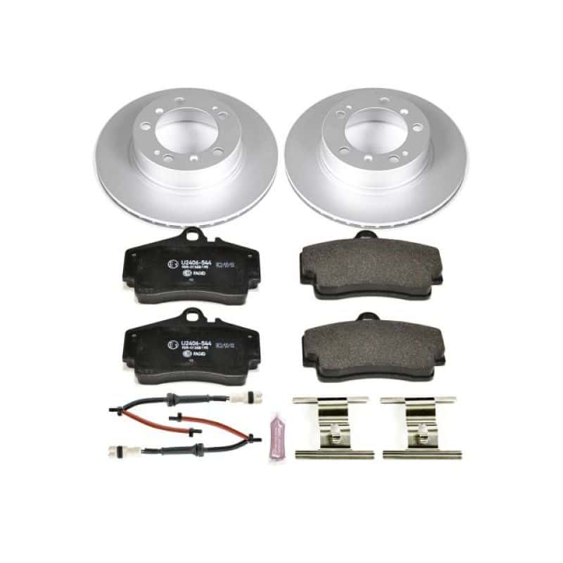 PowerStop — Power Stop 97-04 Porsche Boxster Rear Euro-Stop Brake Kit - view 1