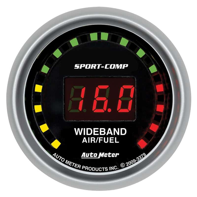 AutoMeter — Autometer Sport-Comp 2-5/8in Wideband Air/Fuel Ratio Analog 8:1-18:1 AFR
2-5/8" ANALOG WIDEBA - view 2