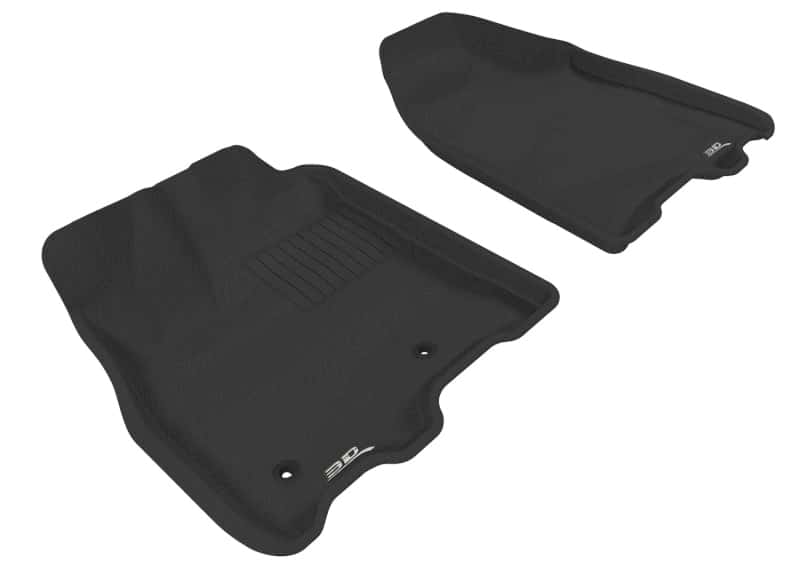3D MAXpider — 3D MAXpider 2011-2012 Toyota Sienna Kagu 1st Row Floormat - Black
Floor Mat Set - view 1
