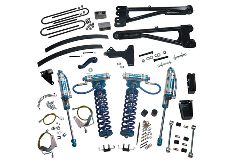 Superlift — Superlift 08-10 Ford F-250/F-350 SD 4WD 8in Lift Kit w/Repl Radius Arms & King Coilovers Rear Shocks
Suspension Lift Kit - view 2