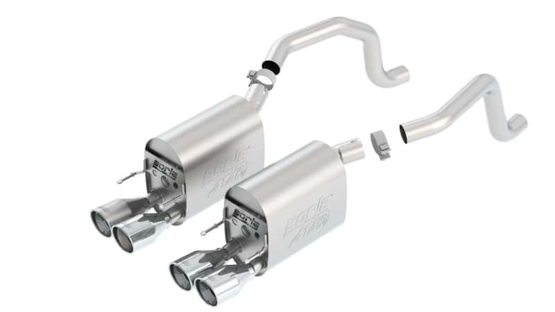 Borla — Borla 09-12 Chevy Corvette C6 Coupe/Convertible 6.2L 8cyl Aggressive ATAK Exhaust
Axle-Back System
ExhstSysKt - view 4