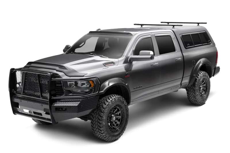Husky Liners — Husky Liners 19-23 RAM 2500/3500 DRT Style Fender Flares (Smooth) 4pc - Blk
DRT Fender Flare Set
Fender Flares - view 2