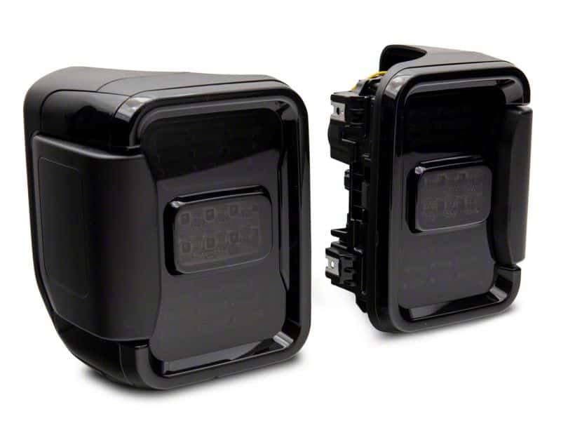 Raxiom — Raxiom 20-23 Jeep Gladiator JT w/ Factory Halogen LED Tail Lights- Blk Housing (Smoked Lens)
Lights - view 2
