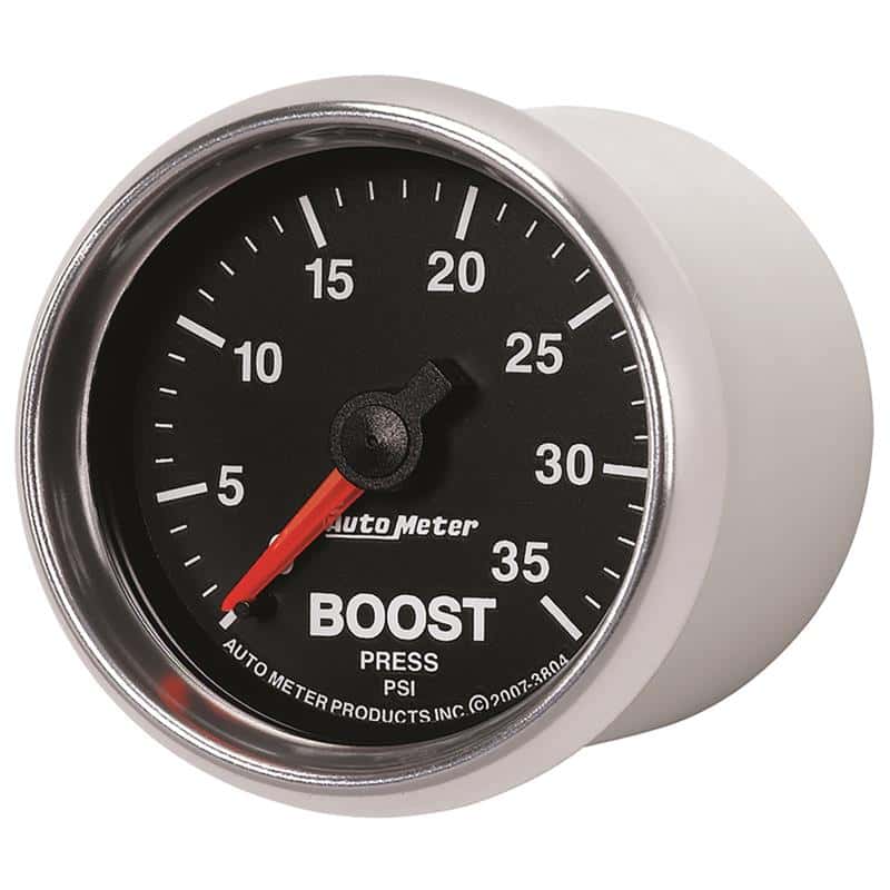 AutoMeter — AutoMeter GS 2 1/16 inch 35PSI Mechanical Boost Gauge
2-1/16" BOOST, 0-35 - view 3